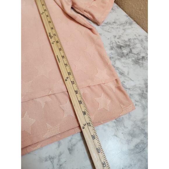 Hopely Women's Star‎ Pattern Ruffle Trim Half Sleeve Relaxed Blouse Top Size 2X - Picture 5 of 5